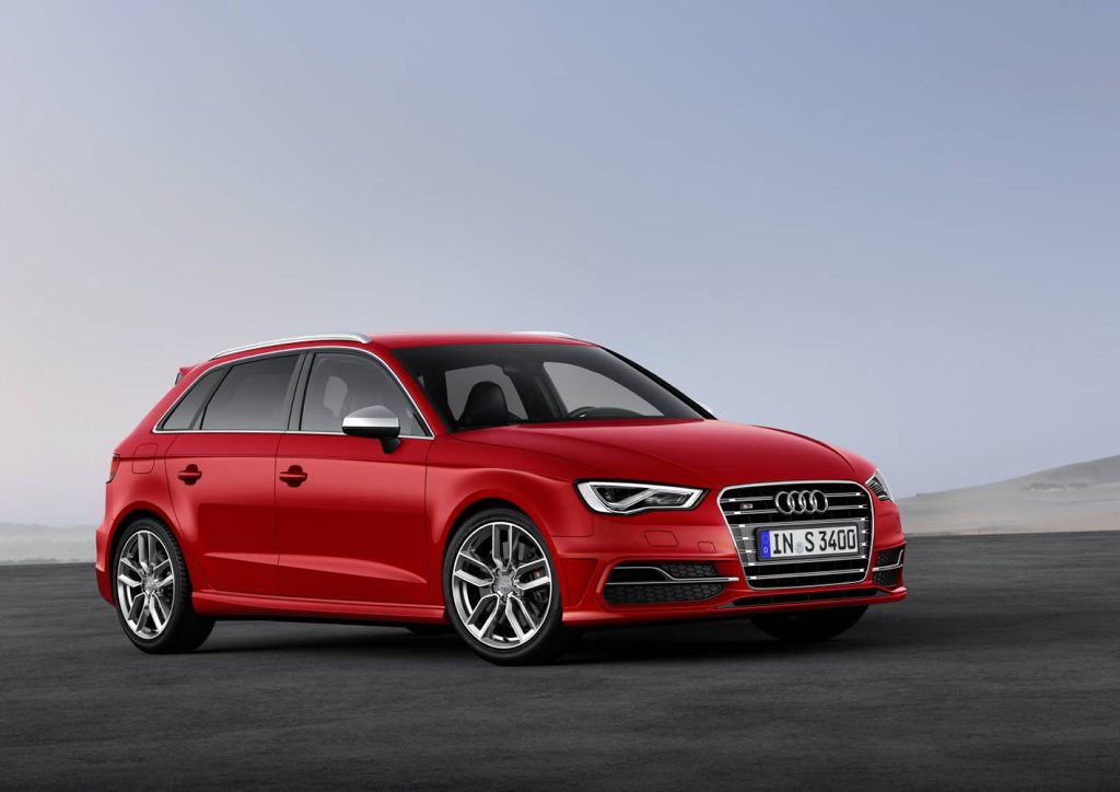 The Audi S3 Sportback. The Audi S3 Sportback.